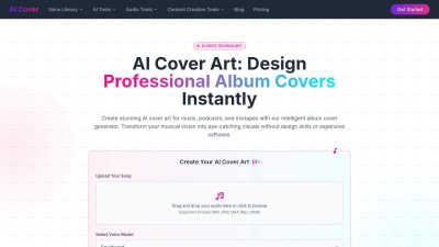 Aicoverart - Tool for Audio & Music