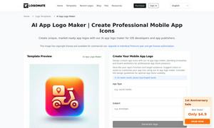 AI App Logo Maker Website