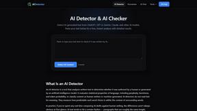 AI Detector App - tool for AI Assistants