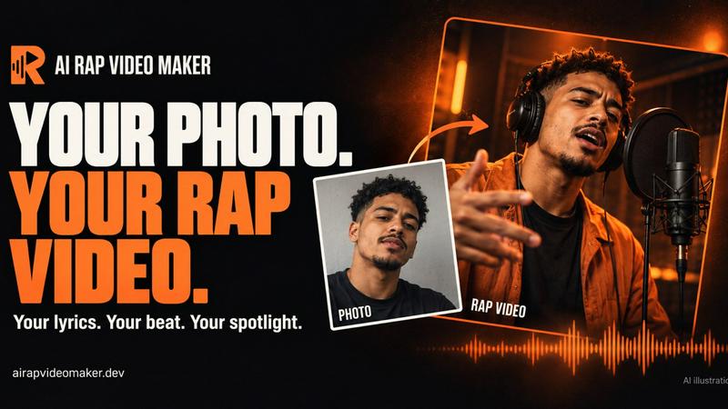 AI Rap Video Maker application interface and features