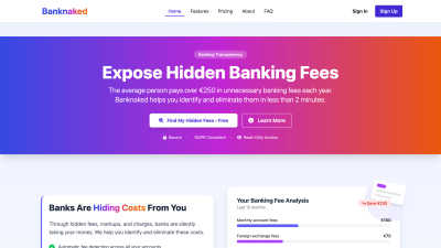 Banknaked - Tool for Business & Finance