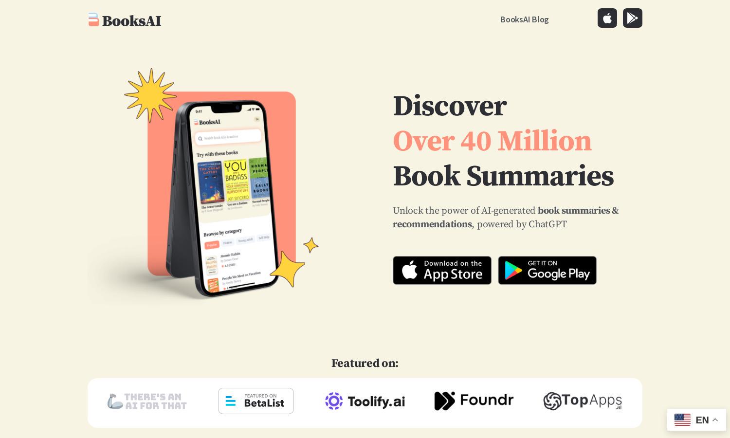 BooksAI Website