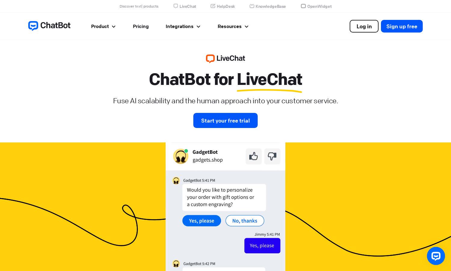 ChatBot Website