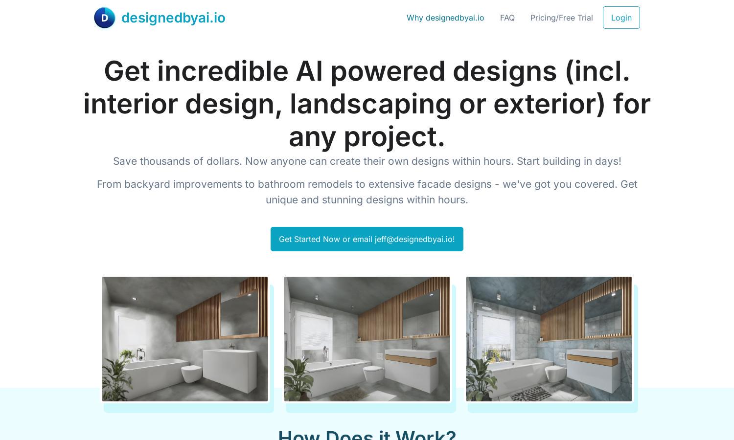 designedbyai.io Website