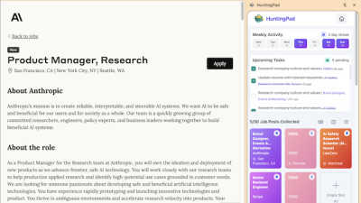 HuntingPad - Tool for Productivity & Management