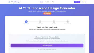 AI Yard Design - Tool for Design Tools