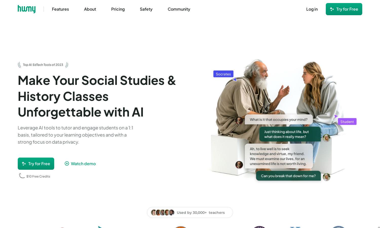 Humy.ai Website