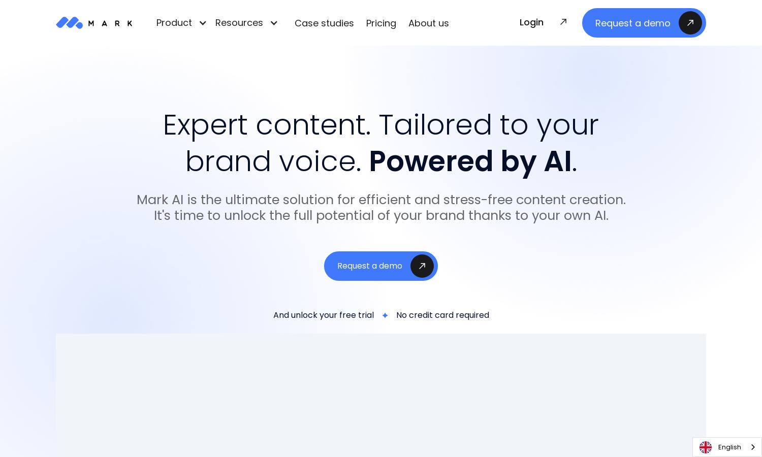 Mark Copy AI Website