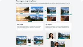 Merge Two Photos - tool for Content Creation