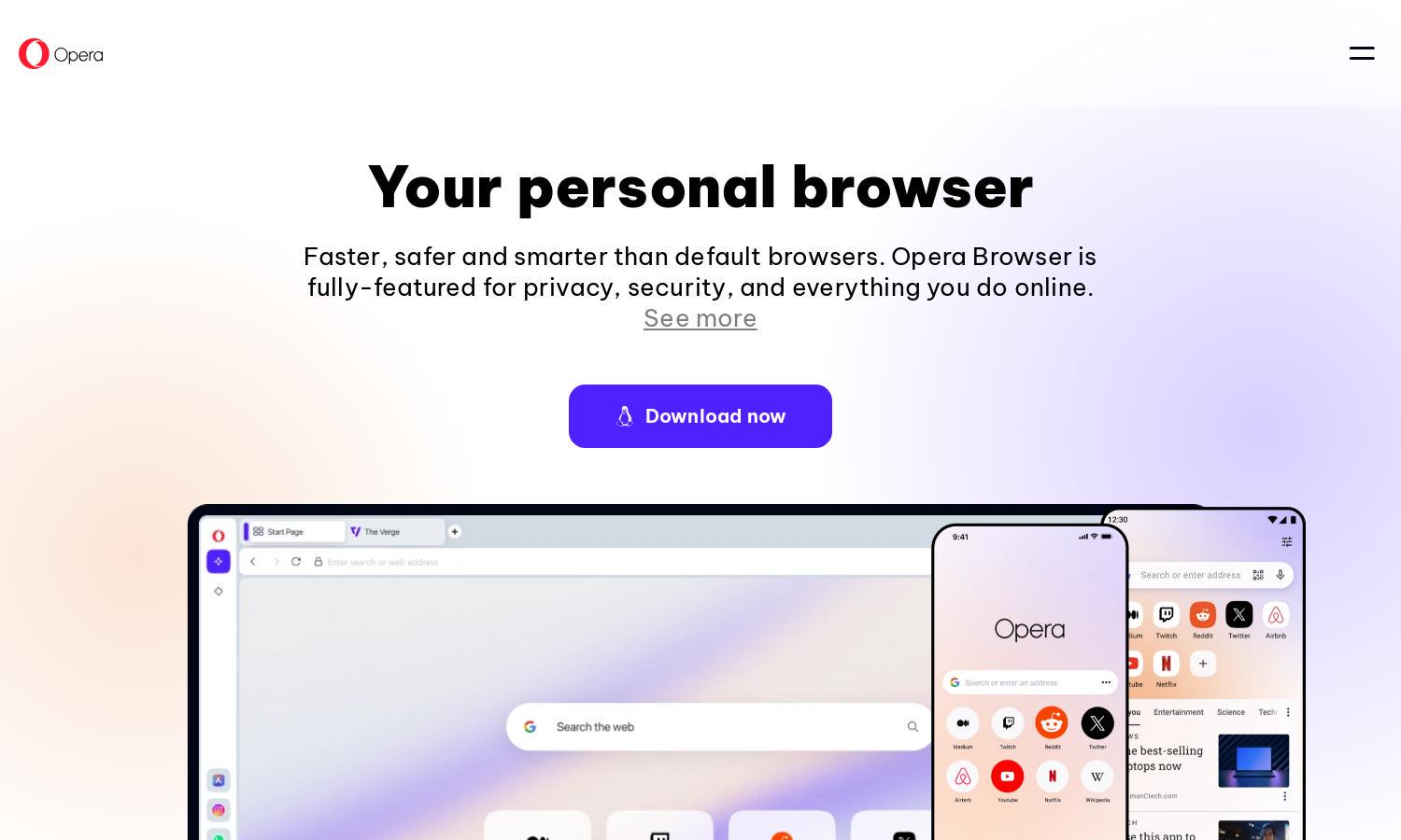 Opera Website