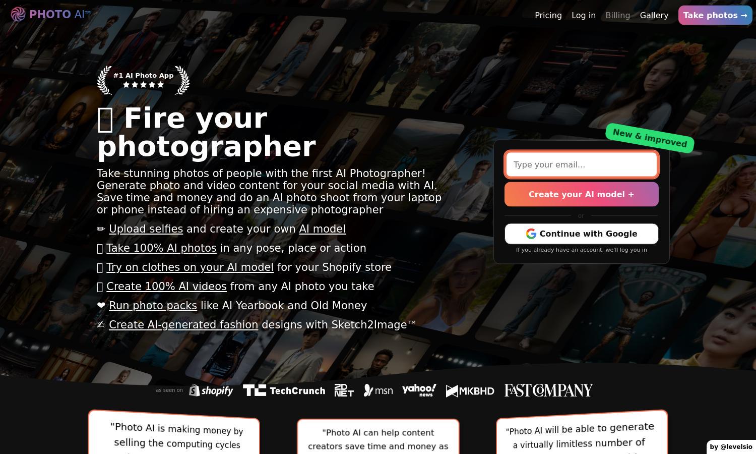 Photo AI Website