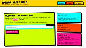Random Daily Urls - tool for productivity