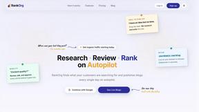 Rankorg - tool for SEO