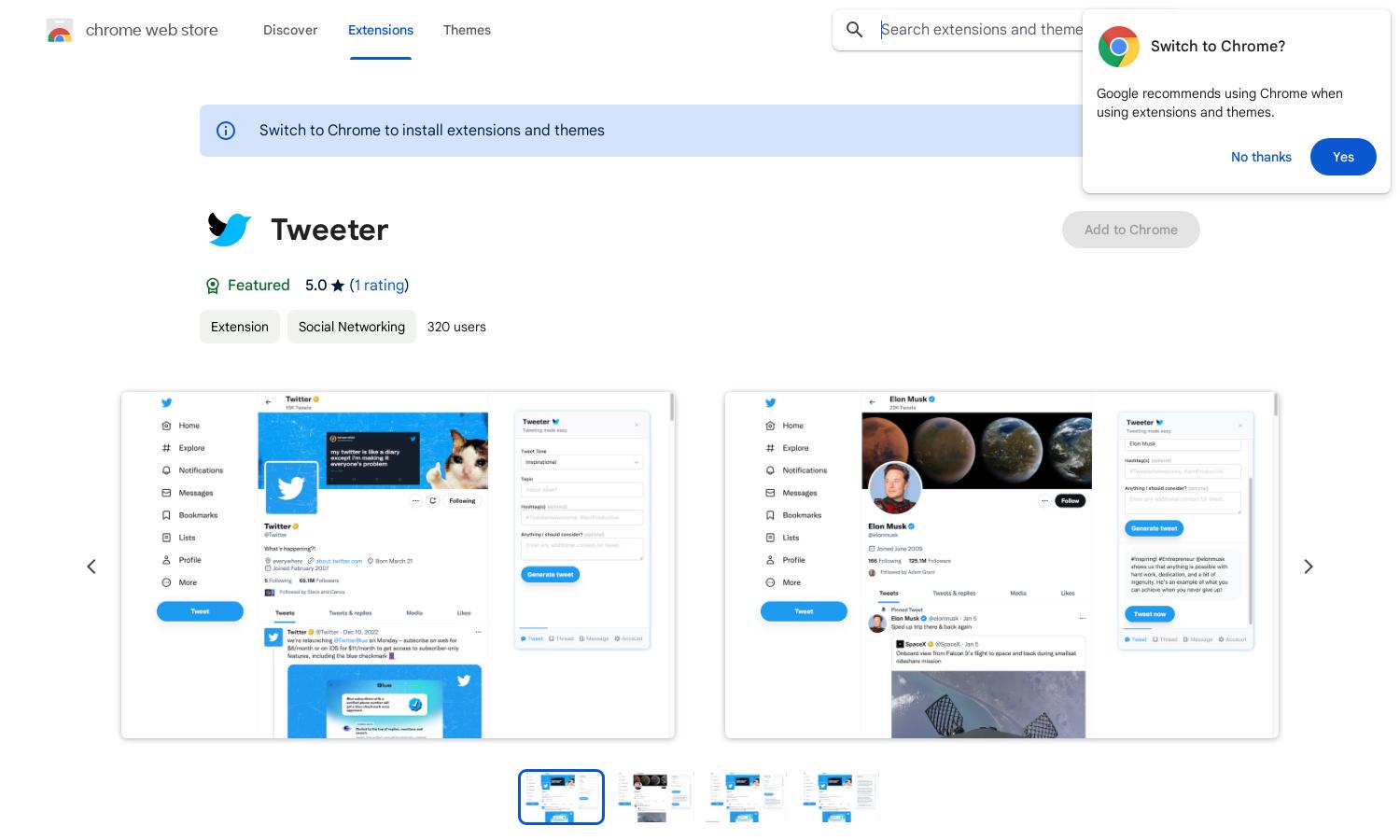 Tweeter Website